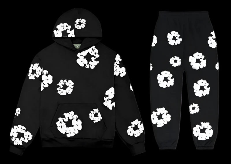 Denim Tears The Cotton Wreath Set Black