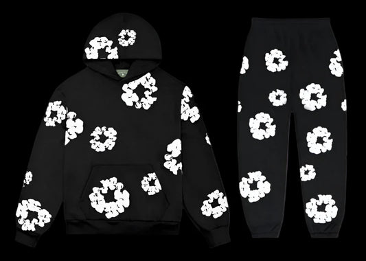Denim Tears The Cotton Wreath Set Black