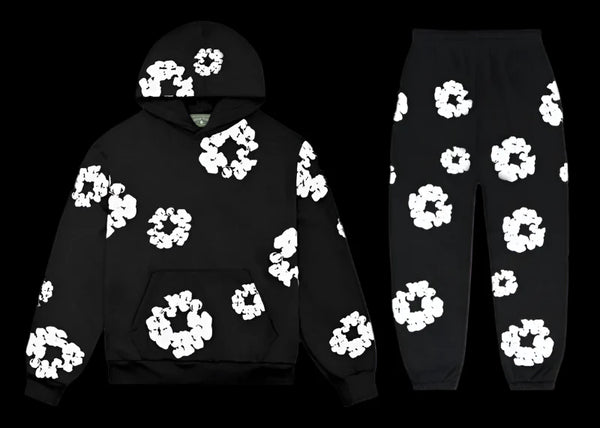 Denim Tears The Cotton Wreath Set Black