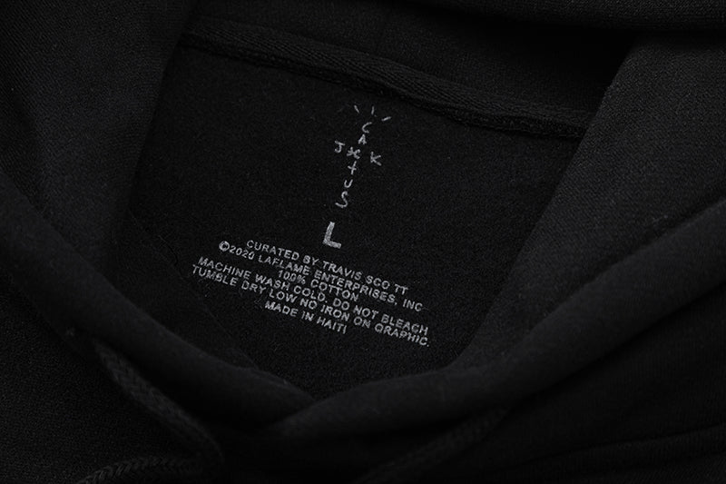 Travis Scott Astroworld 'WISH YOU WERE HERE' Black Hoodie