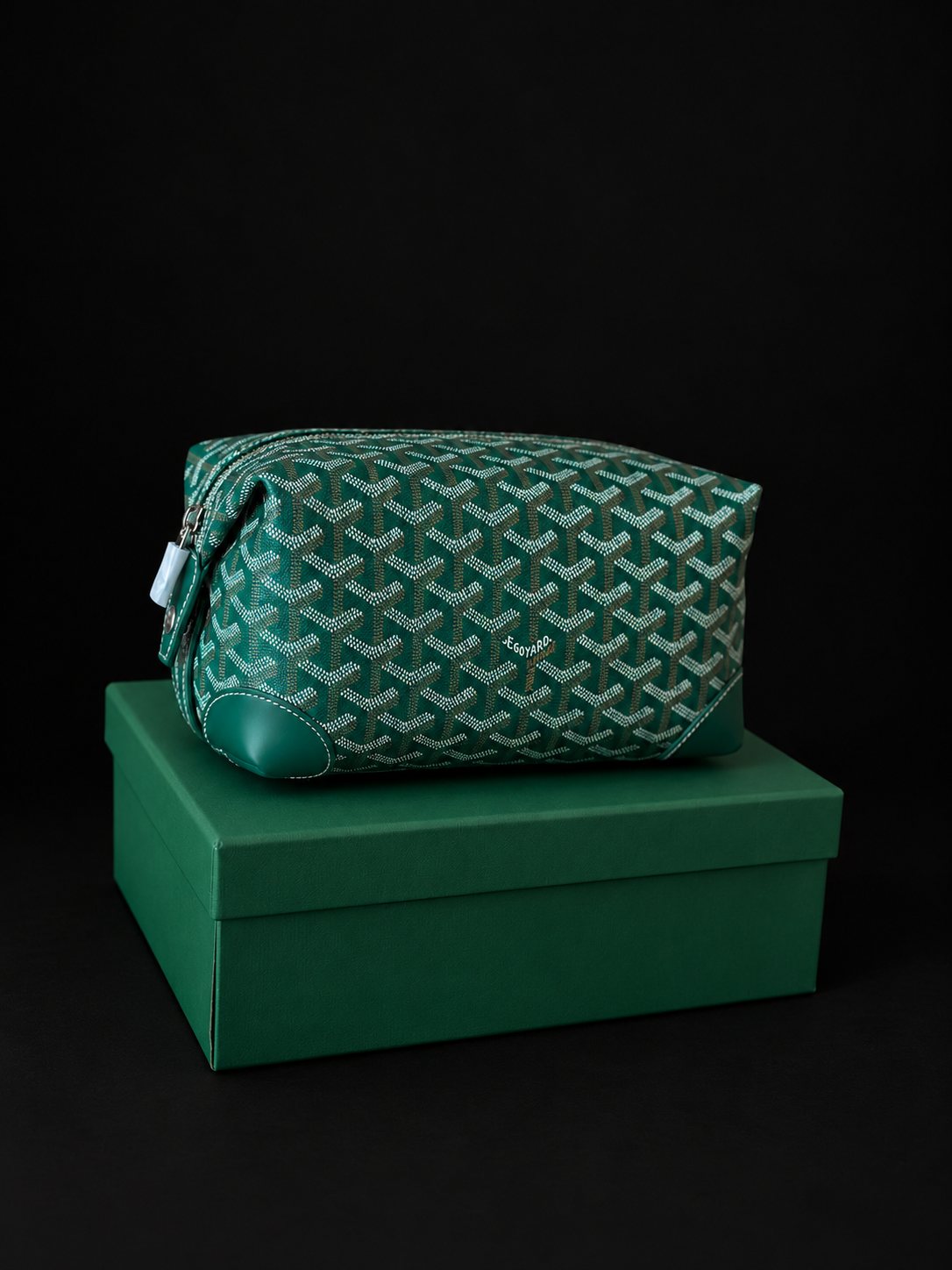 Goyard pouch green