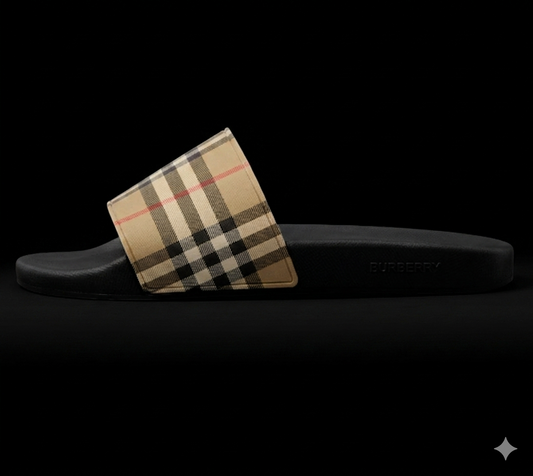 Burberry Check Slides